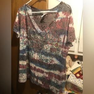 Kelly Renee Ultra Lightweight Faded Tee - 743 *tee deal - $15 or $12 w/offer
